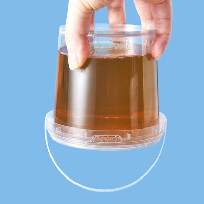 200 ml 300 ml 350 ml 500 ml 750 ml Seau en plastique de 1 litre avec un matériau écologique