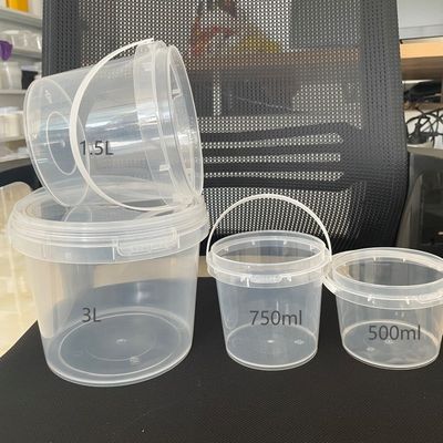 1L 2L 3L 4L 5L 8L 10L Seau en plastique multifonctionnel avec couvercle
