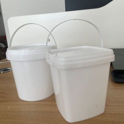 Personnalisez votre seau en plastique 3L/4L/5L/6L/8L/10L avec une technologie avancée de couvercle étanche à l'air