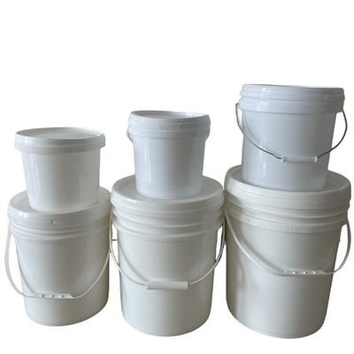 Contenant de seau en plastique en PP avec options d'impression personnalisables