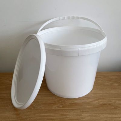 Contenant en plastique de 1 gallon en polypropylène/HDPE avec un couvercle robuste et durable