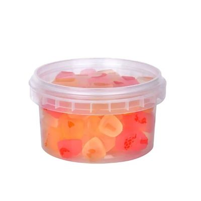 1Épaisseur 0,0-2,5 mm Seau en plastique personnalisé pour soupe alimentaire Sauce glace et sucre