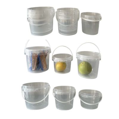 Recyclage personnalisé 1 -25 litres Bouteille d'emballage ronde avec épaisseur de couvercle de 1,0 à 2,5 mm