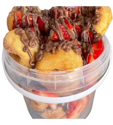 Seau en plastique de qualité alimentaire personnalisé pour la soupe de riz et les bonbons personnalisé pour répondre à vos besoins