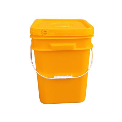 Un seau en plastique durable et réutilisable fait sur mesure