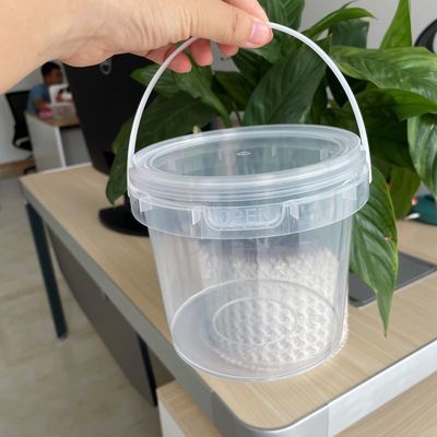 Écran à soie/transfert thermique/impression IML Seau en PP avec couvercle polyvalent et pratique