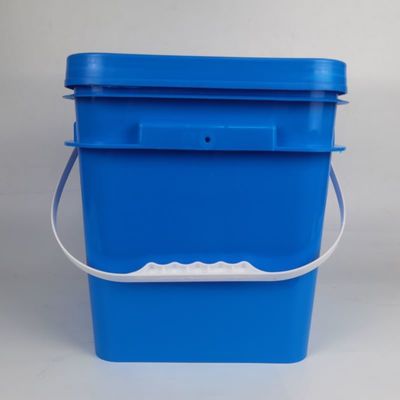 Recycler 5L 6L 8L 10L HDPE Bouteille en plastique carré avec logo et conception d'impression personnalisés