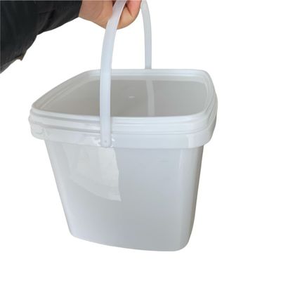 300 ml 5L PP Bouteille carrée Contenant clair ou blanc Bouteille de popcorn pour produits