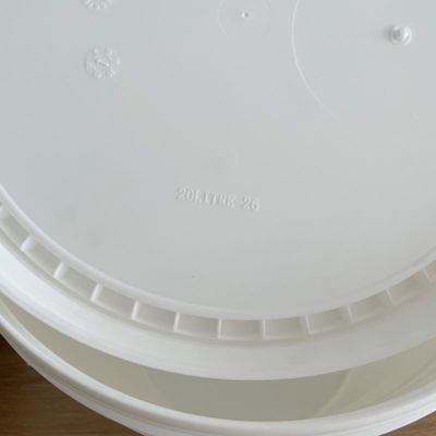 IML Impression de 20 litres de seau en plastique avec couvercle facile à ouvrir 5 gallons de seaux de peinture en plastique