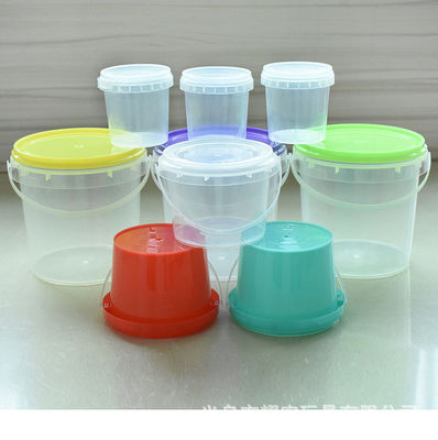 Polypropylène/HDPE 500ml/750ml/1L Contenant imprimé clair de qualité alimentaire Personnaliser OUI