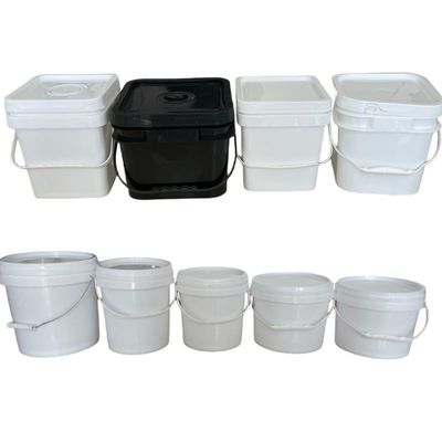 Contenant en plastique carré de 20 L avec certification GAP/ISO/FDA et conception personnalisable