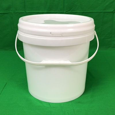 1.0 à 2,5 mm Épaisseur 10 kg Seau de peinture en plastique en PP avec couvercle GAP/ISO/FDA certifié