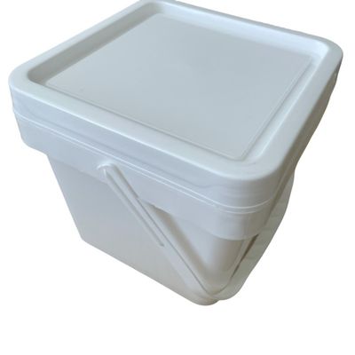 Seau en plastique certifié GAP/ISO/FDA avec 4 côtés imprimé