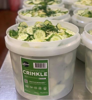 Résistant à l'usurpation Bouteille en plastique scellée à couvercle fermé pour les cornichons et le beurre