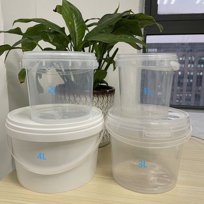 Cuve en plastique personnalisée étanche aux fuites 4L 5L 8L 10L 16L contenant des aliments avec couvercle