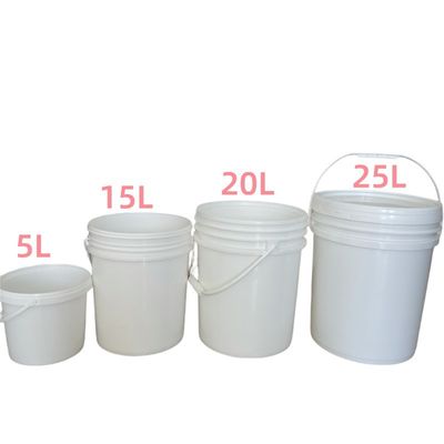 Contenant de stockage de nourriture imprimé personnalisable Seau en plastique avec poignée