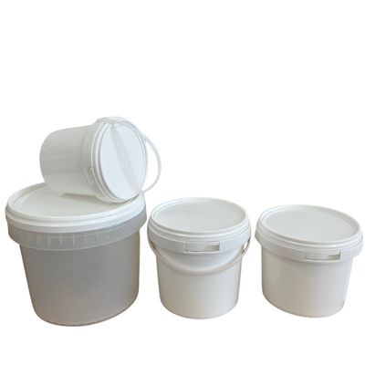 Contenant de stockage de nourriture imprimé personnalisable Seau en plastique avec poignée