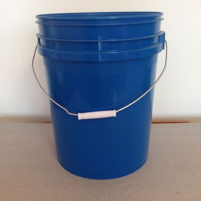 Fourniture 5L 10L 15L 16L 18L 20L Seau en plastique rond Seau en plastique avec couvercle et abordable
