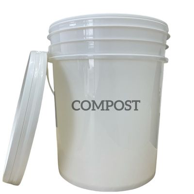 Seau de compost personnalisé avec poignée métallique Durable et écologique