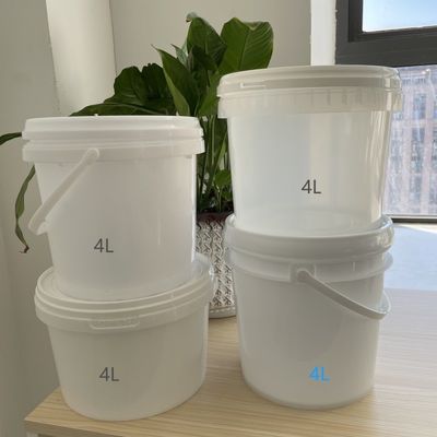 1L-5L personnalisé Sauce au yogourt Snacks Contenant de stockage alimentaire Seau avec couvercle et poignée