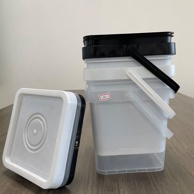 Personnaliser l'impression sur écran de soie/transfert thermique/IML 2L 4L 5L 10L avec couvercle