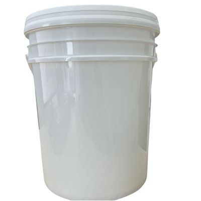 Emballage alimentaire recyclable 5 kg 20 kg Seau en plastique avec couvercle et poignée métallique