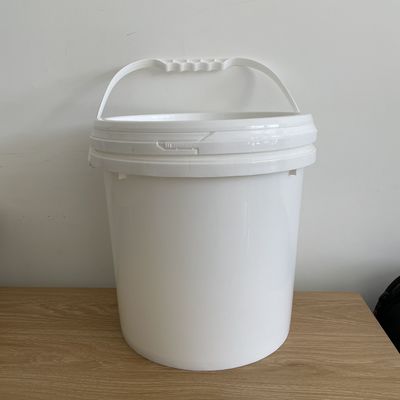 Polypropylène imperméable à la fuite 1L 3L 5L 10L 16L Seau avec couvercle Seau en plastique durable