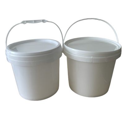 Personnaliser le logo Jaune HDPE 1 gallon Seau en plastique pour emballage de crème glacée