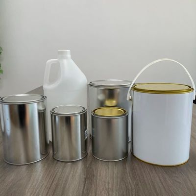 1 gallon cube avec bouteille et seau en plastique Impression personnalisée transfert de chaleur IML
