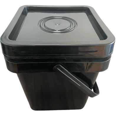 Container en plastique carré pour minéraux 3L à 20L Applications industrielles