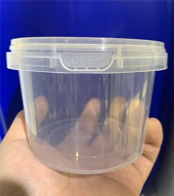 Permis de fuite et personnalisation polyvalente Boite de fromage au yogourt dans un seau en plastique avec couvercle