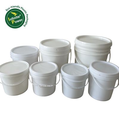 Fruits séchés pour animaux de compagnie Seau d'emballage personnalisé 2L 3L 4L 5L 6L 8L 10L Seau en plastique