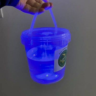 Ronde personnaliser couleur conteneur en plastique seau alimentaire avec certificat GAP/ISO/FDA
