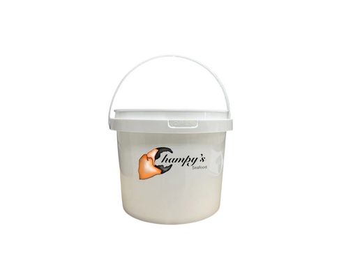1 litre de seau rond Personnalisez votre contenant alimentaire avec une épaisseur de 1,0-2,5 mm