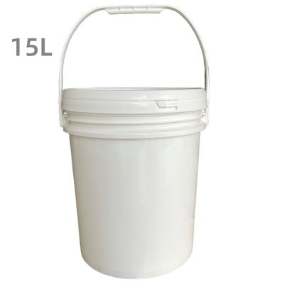 Recycler personnaliser un seau en plastique de 15L avec couvercle et un seau solide avec poignée métallique
