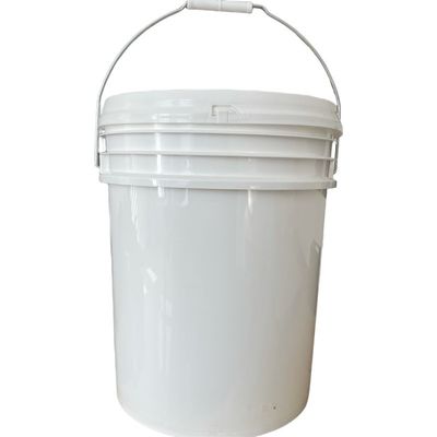 5L 10L 20L seau en plastique lourd avec poignée métallique