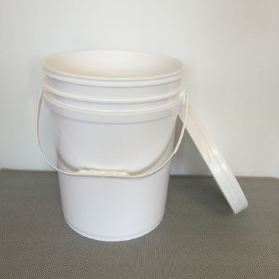 5L 10L 20L seau en plastique lourd avec poignée métallique