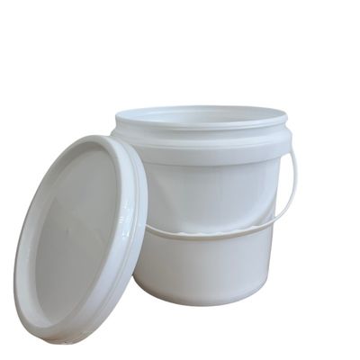 1 gallon de seau en plastique HDPE Impression personnalisée du logo pour le transport de fruits de mer