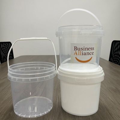 Seau de 4L 5L 6L avec épaisseur de couvercle de 1,0 à 2,5 mm Sécurité et durabilité des aliments garantis