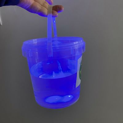 Bouteille transparente de 500 ml 1L 2L 3L Bouteille en plastique lumineuse avec certificat GAP/ISO/FDA