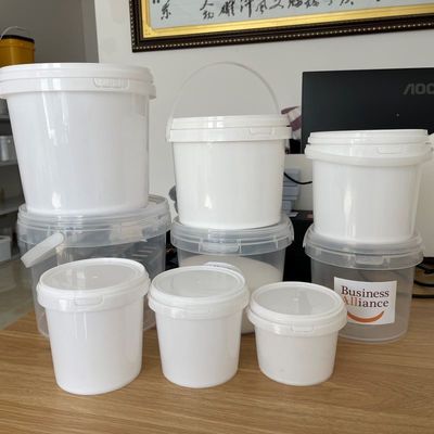 Un seau en plastique de 1/2 gallon pour le stockage de maïs soufflé et de coton-tige d'épaisseur de 1,0 à 2,5 mm