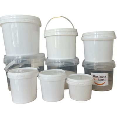 Un seau en plastique de 1/2 gallon pour le stockage de maïs soufflé et de coton-tige d'épaisseur de 1,0 à 2,5 mm