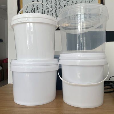 Personnaliser le seau en plastique YES 2L 3L 4L 5L avec couvercle Noir et durable