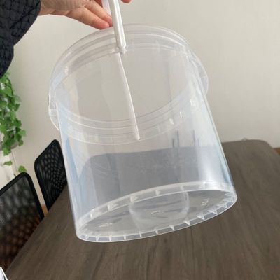 1Épaisseur de 0,0-2,5 mm Contenant à barres de seau lumineux à ouverture facile avec poignée pratique