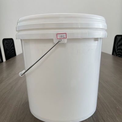 Ronde de 10 litres de seau en plastique imprimé IML Solution d'emballage durable et personnalisable