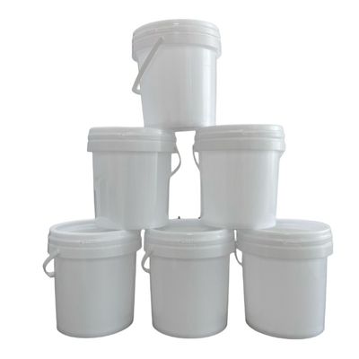 Écrans à soie/transfert thermique/impression IML Contenant en PP Bouteille ronde en plastique pour personnalisation