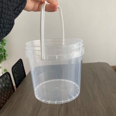 Écrans à soie/transfert thermique/impression IML Contenant en PP Bouteille ronde en plastique pour personnalisation