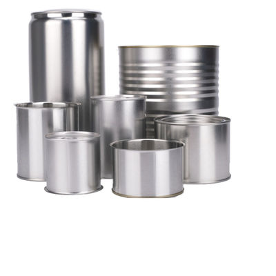 1L-5L Bouteille en métal rond personnalisé pour la peinture et la sauce avec ou sans poignée