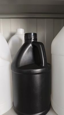 Résistant bleu 500 ml 1L 2.5L 3.8L 5L récipient rond de fût en plastique pour détergent nettoyant