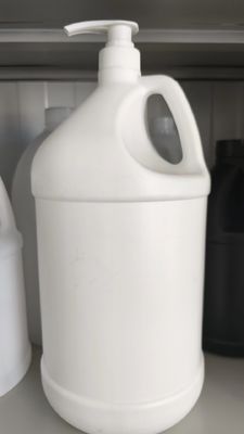 Résistant bleu 500 ml 1L 2.5L 3.8L 5L récipient rond de fût en plastique pour détergent nettoyant